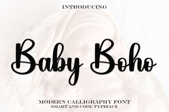 Baby Boho Font - Featured Image