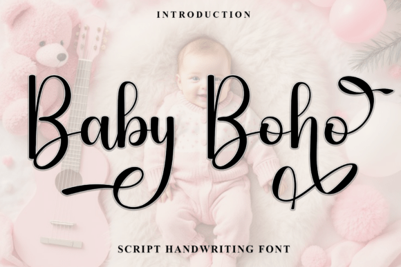 Baby Boho Font - Featured Image
