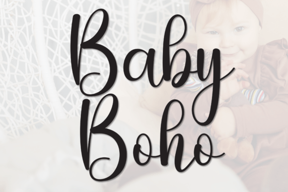 Baby Boho Font - Featured Image