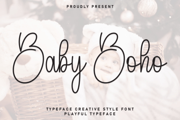 Baby Boho Font - Featured Image