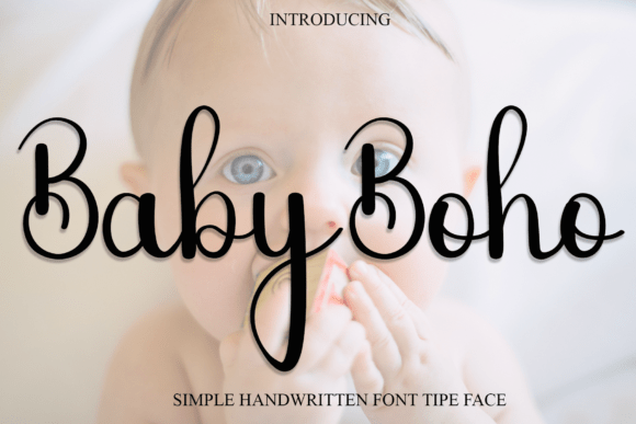 Baby Boho Font - Featured Image