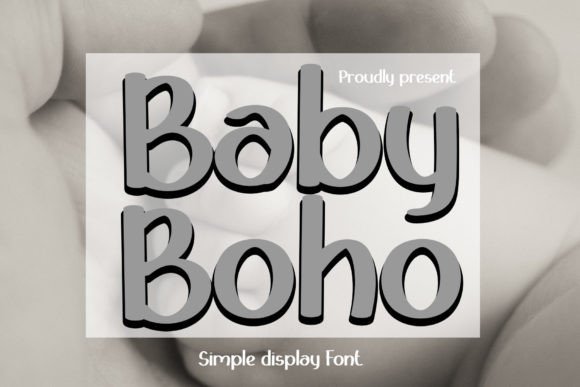 Baby Boho Font - Featured Image