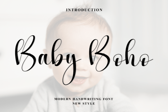 Baby Boho Font - Featured Image