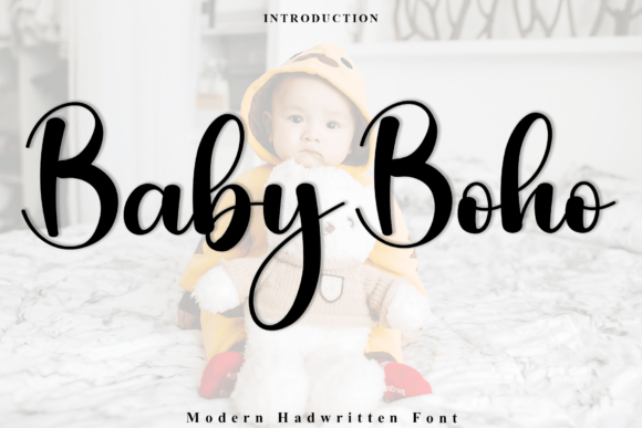 Baby Boho Font - Featured Image