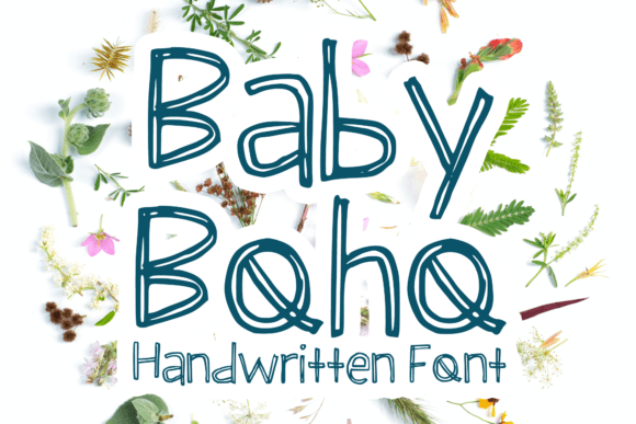Baby Boho Font - Featured Image