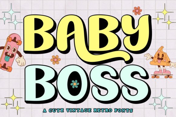 Baby Boss Font - Featured Image