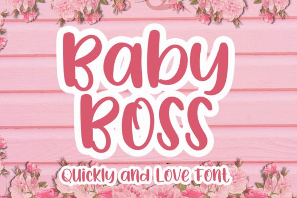 Baby Boss Font - Featured Image