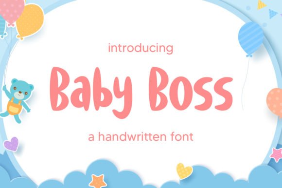 Baby Boss Font - Featured Image