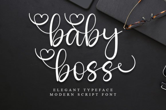 Baby Boss Font - Featured Image
