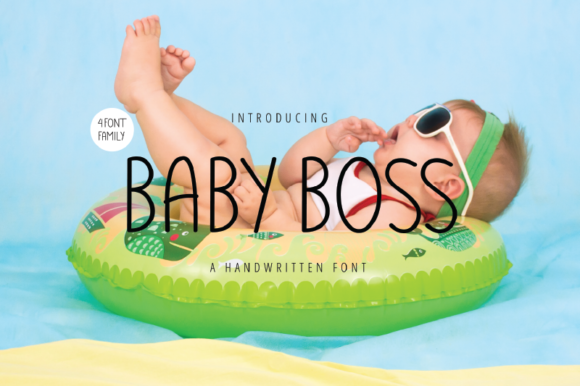Baby Boss Font - Featured Image