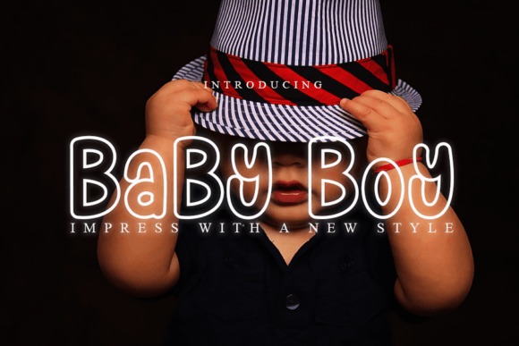 Baby Boy Font - Featured Image
