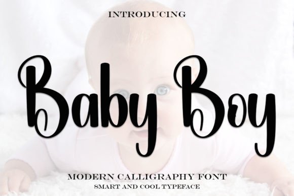 Baby Boy Font - Featured Image