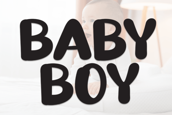 Baby Boy Font - Featured Image
