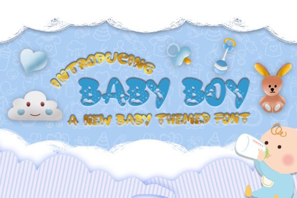 Baby Boy Font - Featured Image