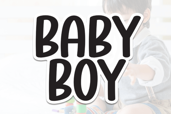 Baby Boy Font - Featured Image