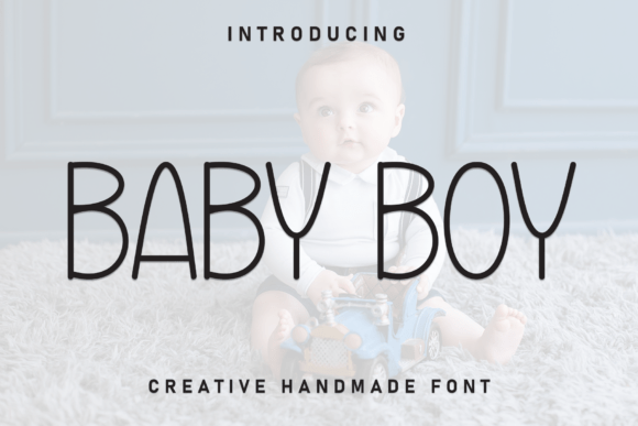 Baby Boy Font - Featured Image
