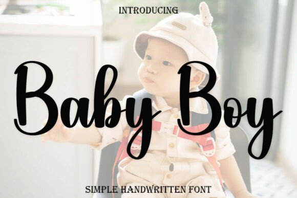 Baby Boy Font - Featured Image