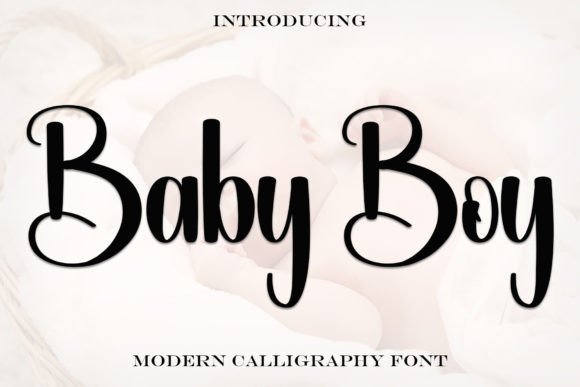 Baby Boy Font - Featured Image