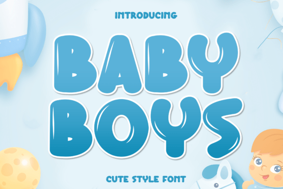 Baby Boys Font - Featured Image