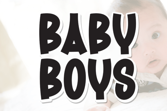 Baby Boys Font - Featured Image