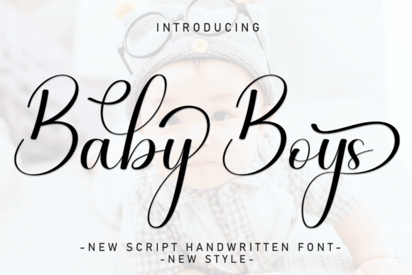 Baby Boys Font - Featured Image