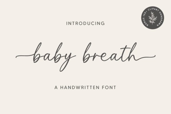 Baby Breath Font - Featured Image