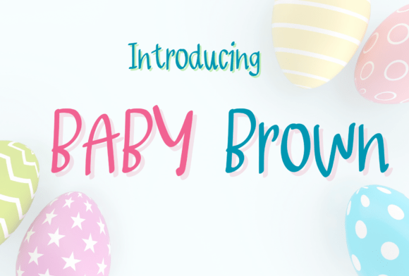 Baby Brown Font - Featured Image