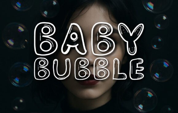 Baby Bubble Font - Featured Image
