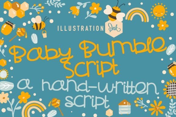 Baby Bumble Script Font - Featured Image