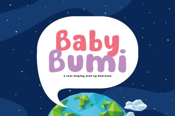 Baby Bumi Font - Featured Image
