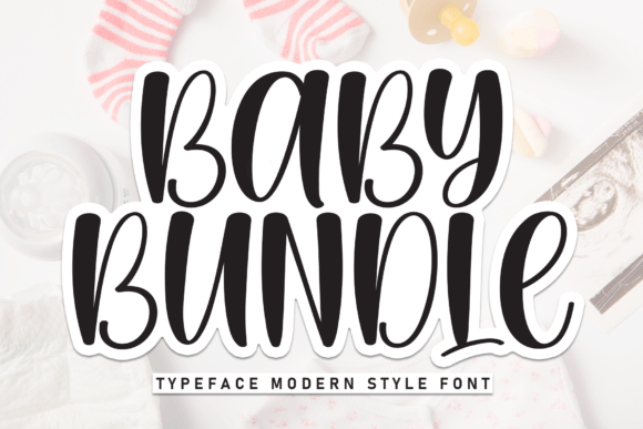 Baby Bundle Font - Featured Image