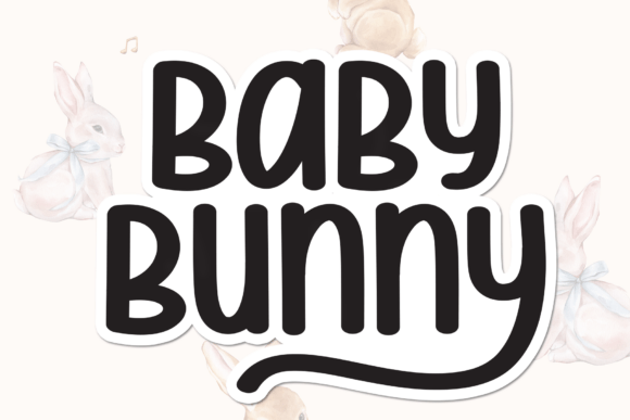 Baby Bunny Font - Featured Image