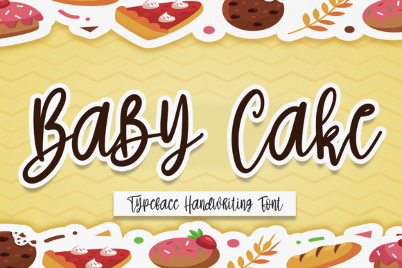 Baby Cake Font - Featured Image