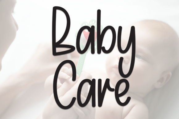Baby Care Font - Featured Image