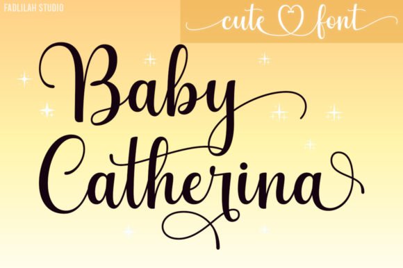 Baby Catherina Font - Featured Image