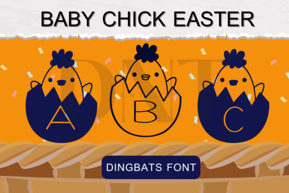 Baby Chick Easter Font - Featured Image