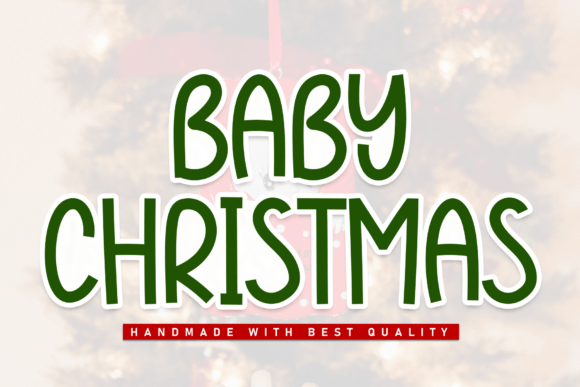 Baby Christmas Font - Featured Image