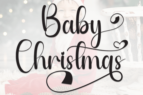 Baby Christmas Font - Featured Image