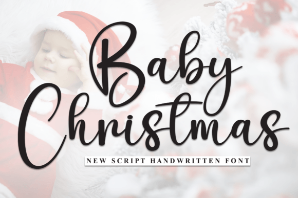 Baby Christmas Font - Featured Image