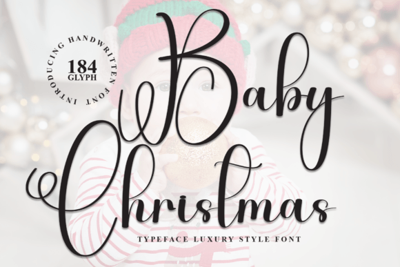 Baby Christmas Font - Featured Image