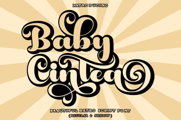 Baby Cintea Font - Featured Image