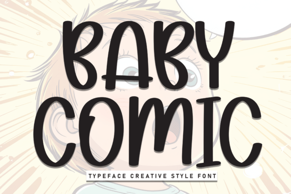 Baby Comic Font - Featured Image