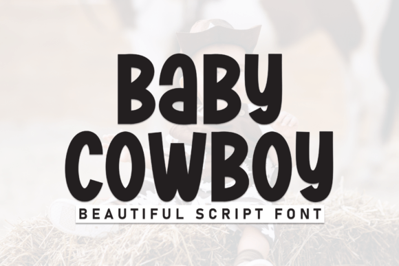 Baby Cowboy Font - Featured Image