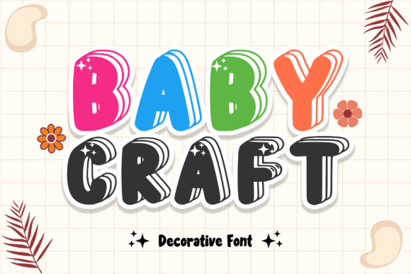 Baby Craft Font - Featured Image