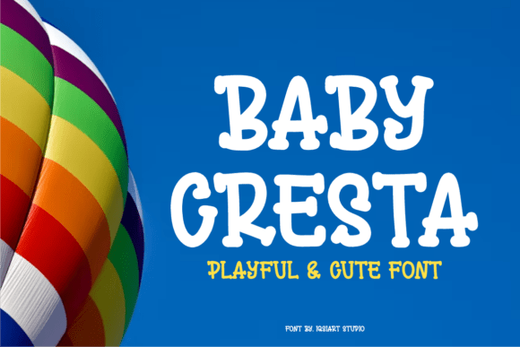 Baby Cresta Font - Featured Image