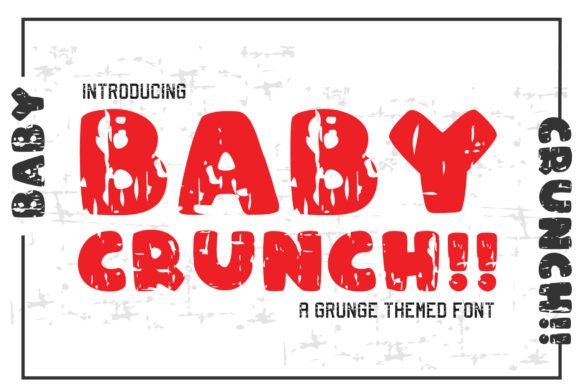 Baby Crunch!! Font - Featured Image