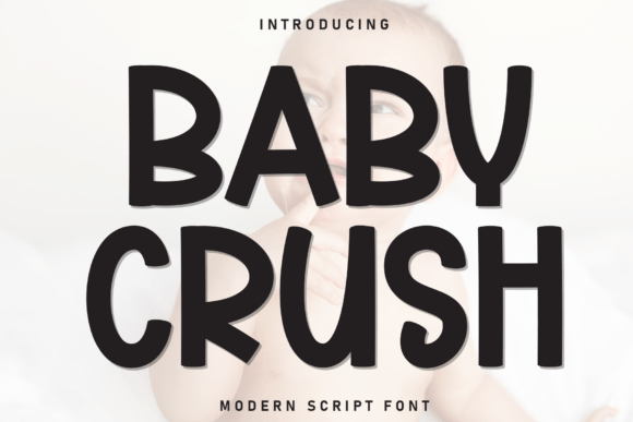 Baby Crush Font - Featured Image