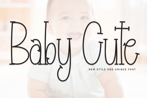 Baby Cute Font - Featured Image