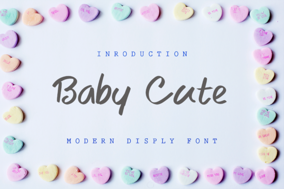 Baby Cute Font - Featured Image
