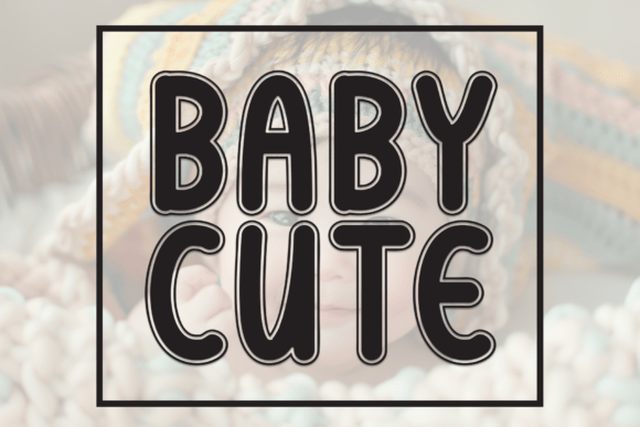 Baby Cute Font - Featured Image